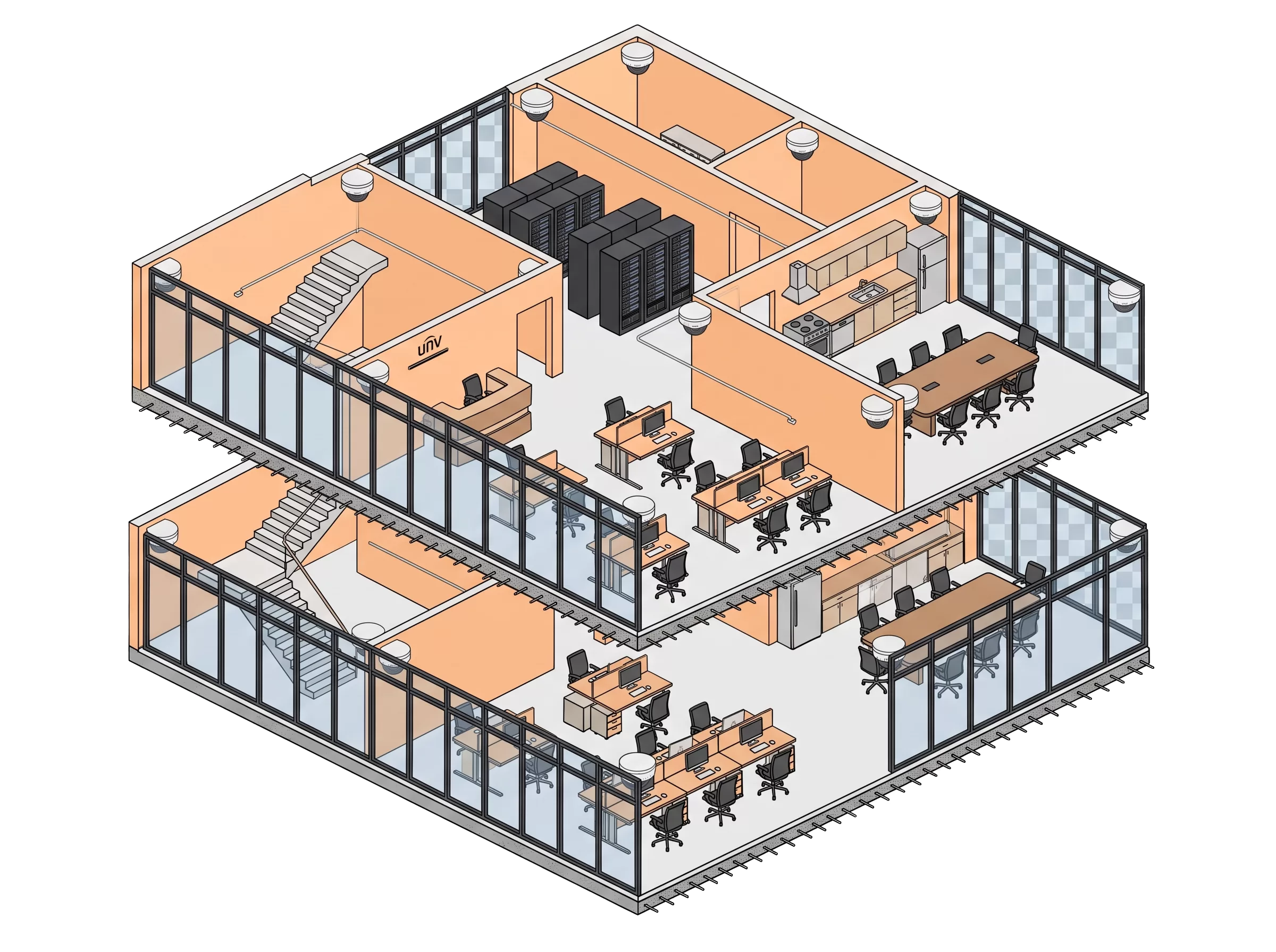 Building in LOD 300 BIM format