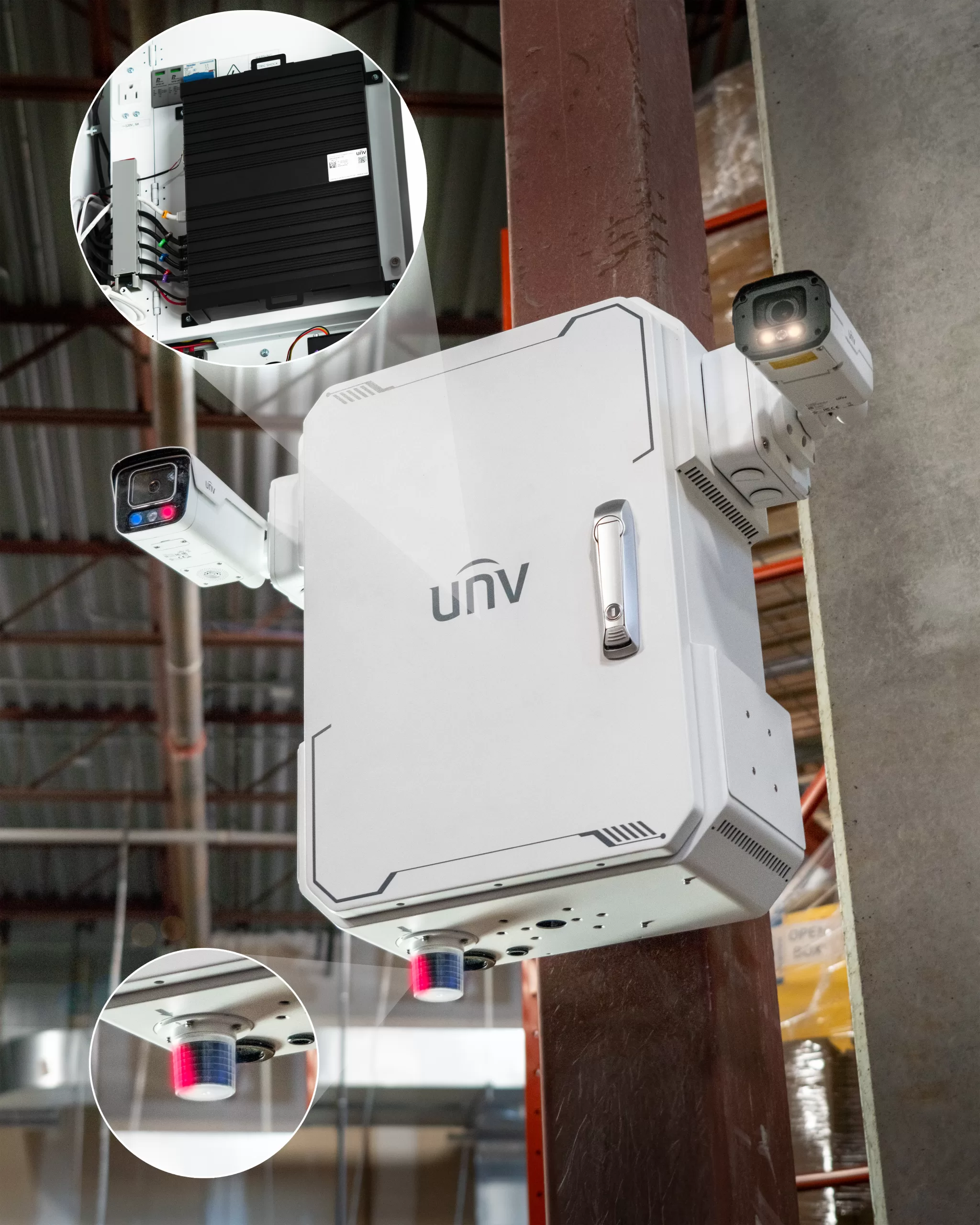 4G Network Camera in Snow
